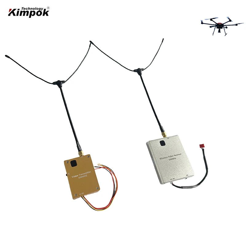 transmisión de imagen de largo alcance del transmisor de vídeo 800Mhz 4W Fpv Vtx Vrx 800m