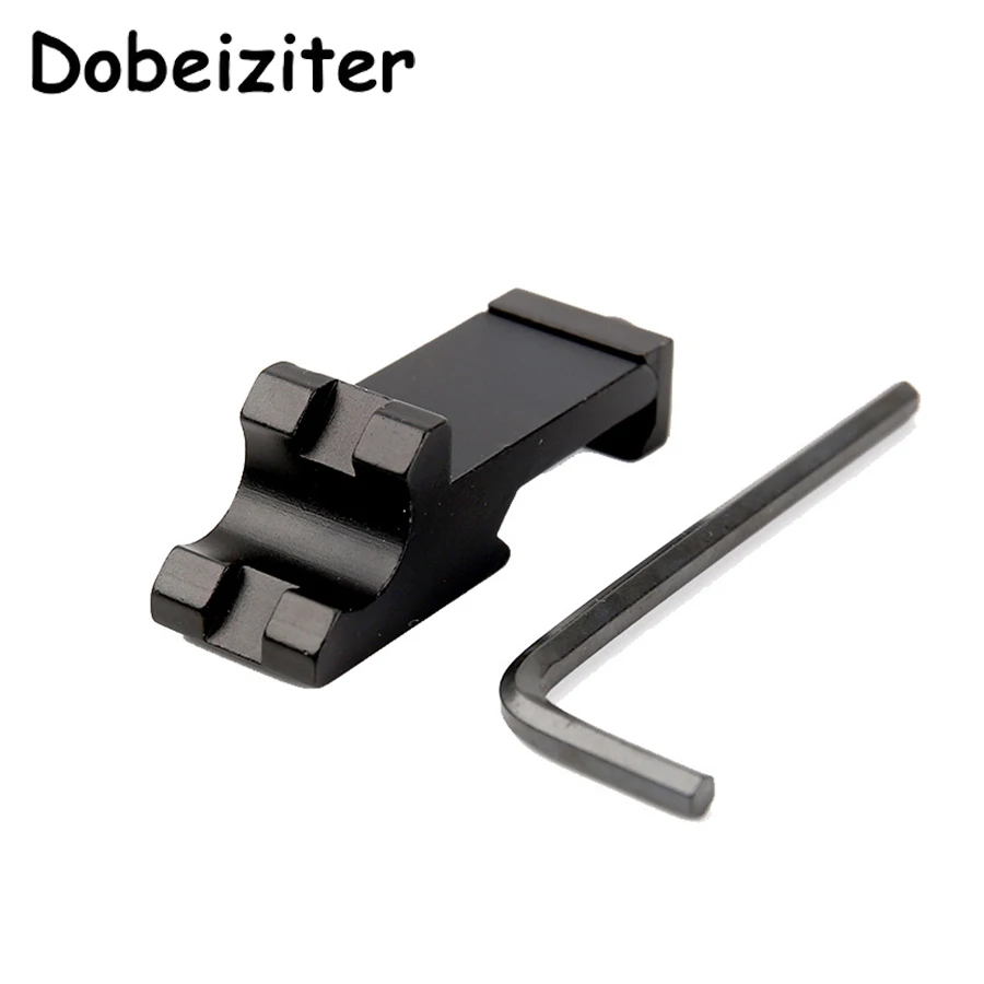 45 graden hoek offset zijadapter RTS 20 mm railwapen tactische zaklamp laser scope mount jachtgeweer