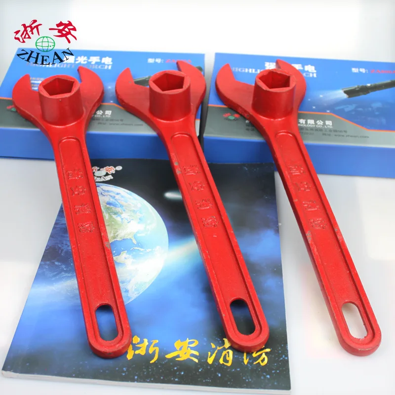 Zhe'an outdoor and above ground Explosion-proof fire hydrant tool, explosion-proof and magnetic fire hydrant wrench.