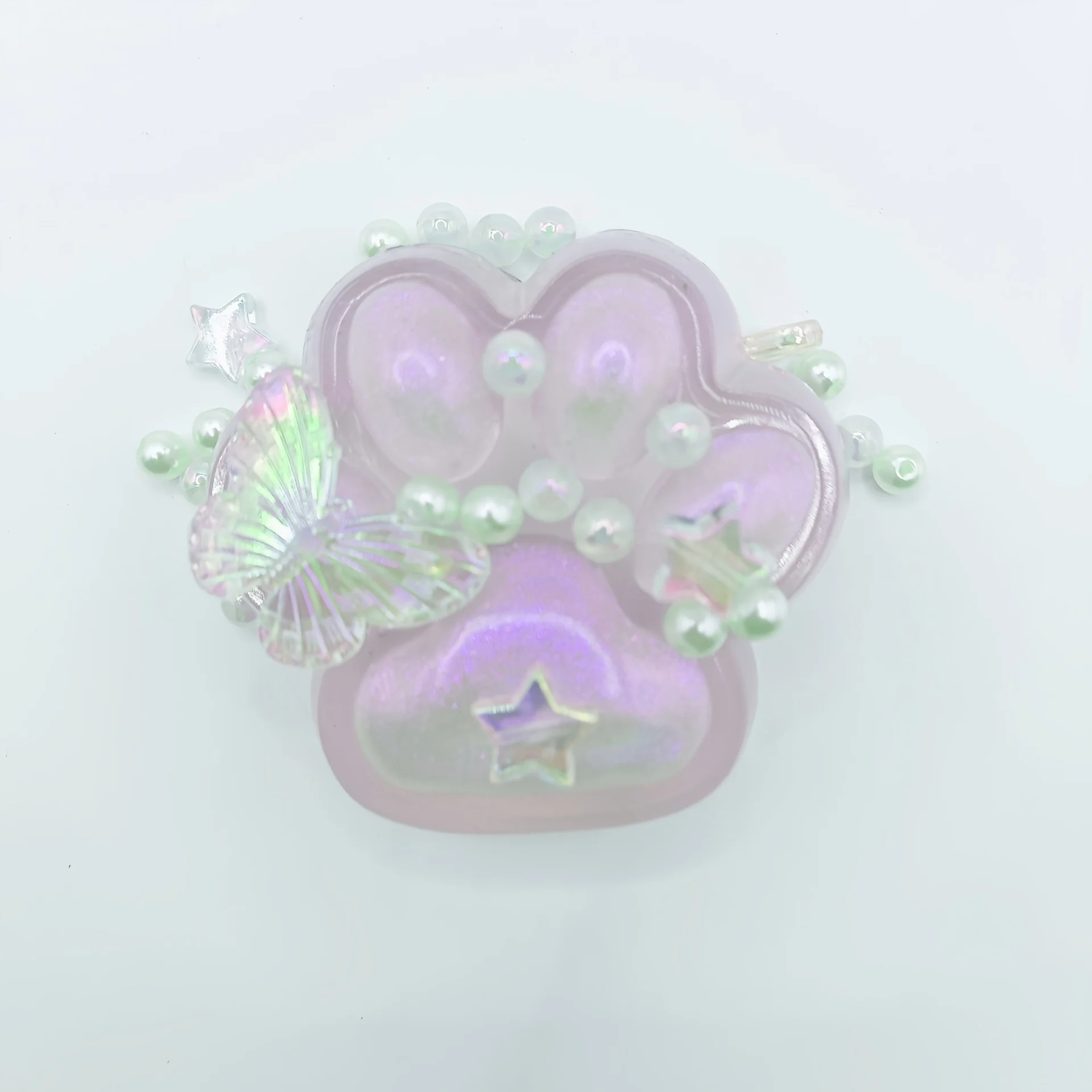 1 PC Squishy โปร่งใส Cat Claws บีบของเล่นเด็กผู้ใหญ่ Soft Pinch POP Fidget ของเล่นผีเสื้อลูกปัดฮาโลวีนคริสต์มาส