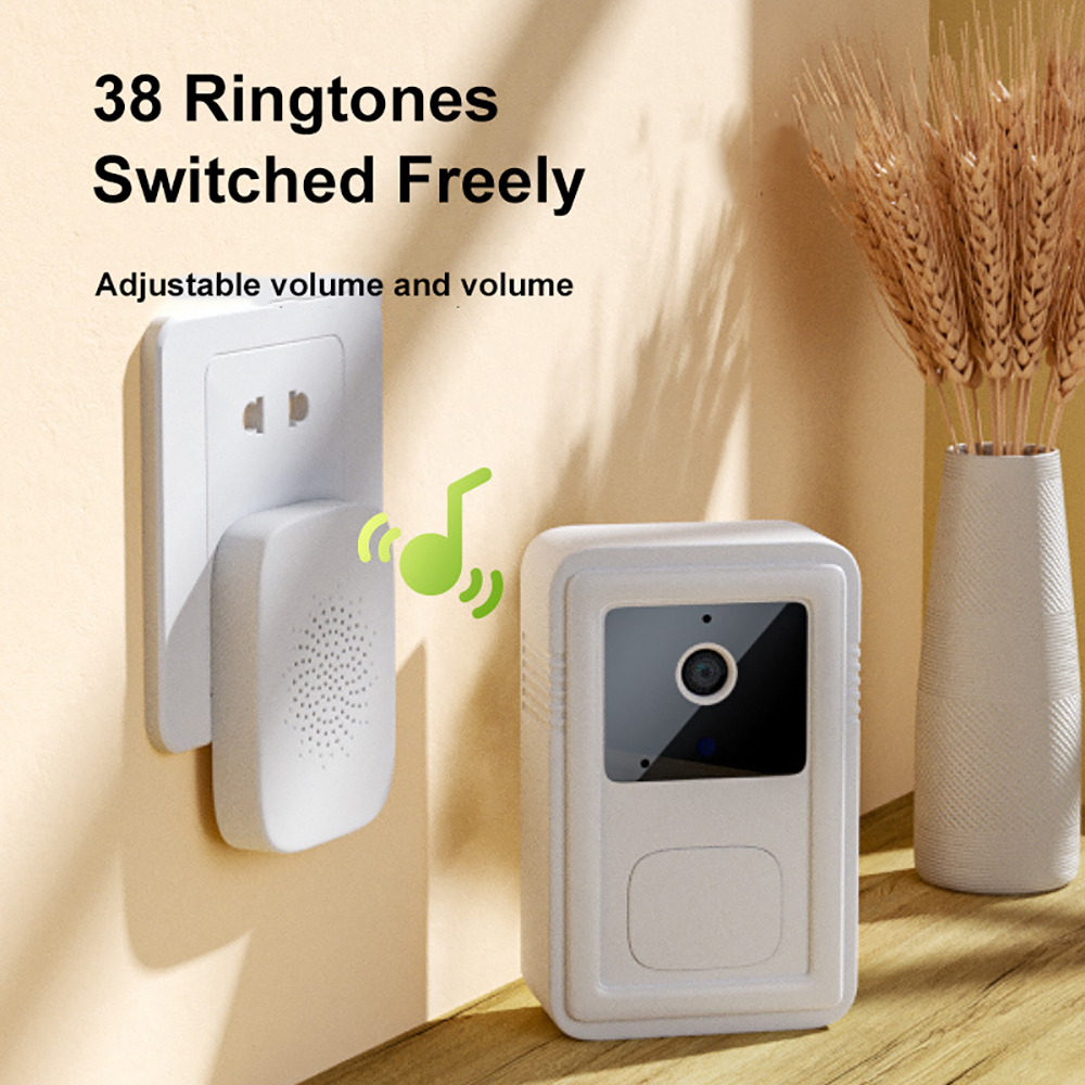 Drahtlose WiFi Türklingel Kamera Video Zwei-Wege Intercom Türklingel Tuya Smart Home Stimme Ändern Türklingel Nachtsicht Sicherheit Kamera