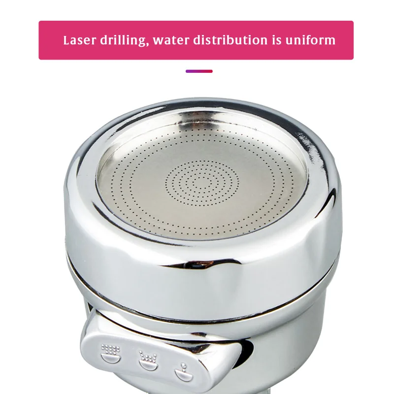Universal 3 โหมดก๊อกน้ําห้องครัวอะแดปเตอร์ Aerator หัวฝักบัวความดันบ้านน้ํา Bubbler Splash FILTER TAP หัวฉีด CONNECTOR