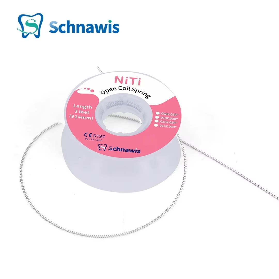 Dental Orthodontic Open Coil Spring 3 Feet(914mm) For Brackets De Ortodoncia Braces Archwires 0.008/0.010/0.012/0.014