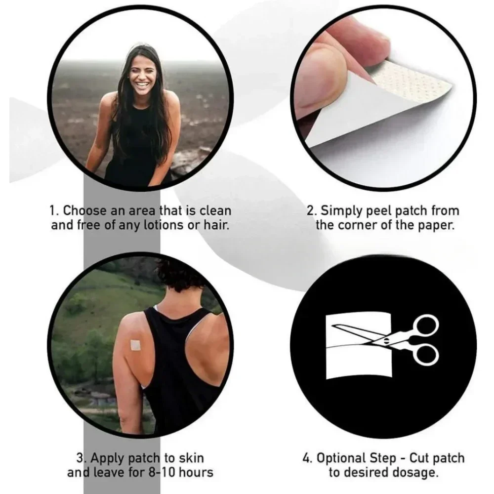 30 Patches Liposomal Glutathione Transdermal Patches - Cell Protection, Cleansing, Liver, Brain, and Defenses