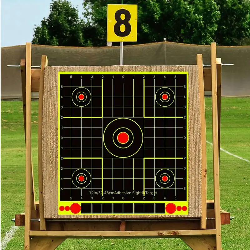 Bersagli Splatterburst autoadesivi da 10 pezzi da 12 pollici - Splatter Shooting