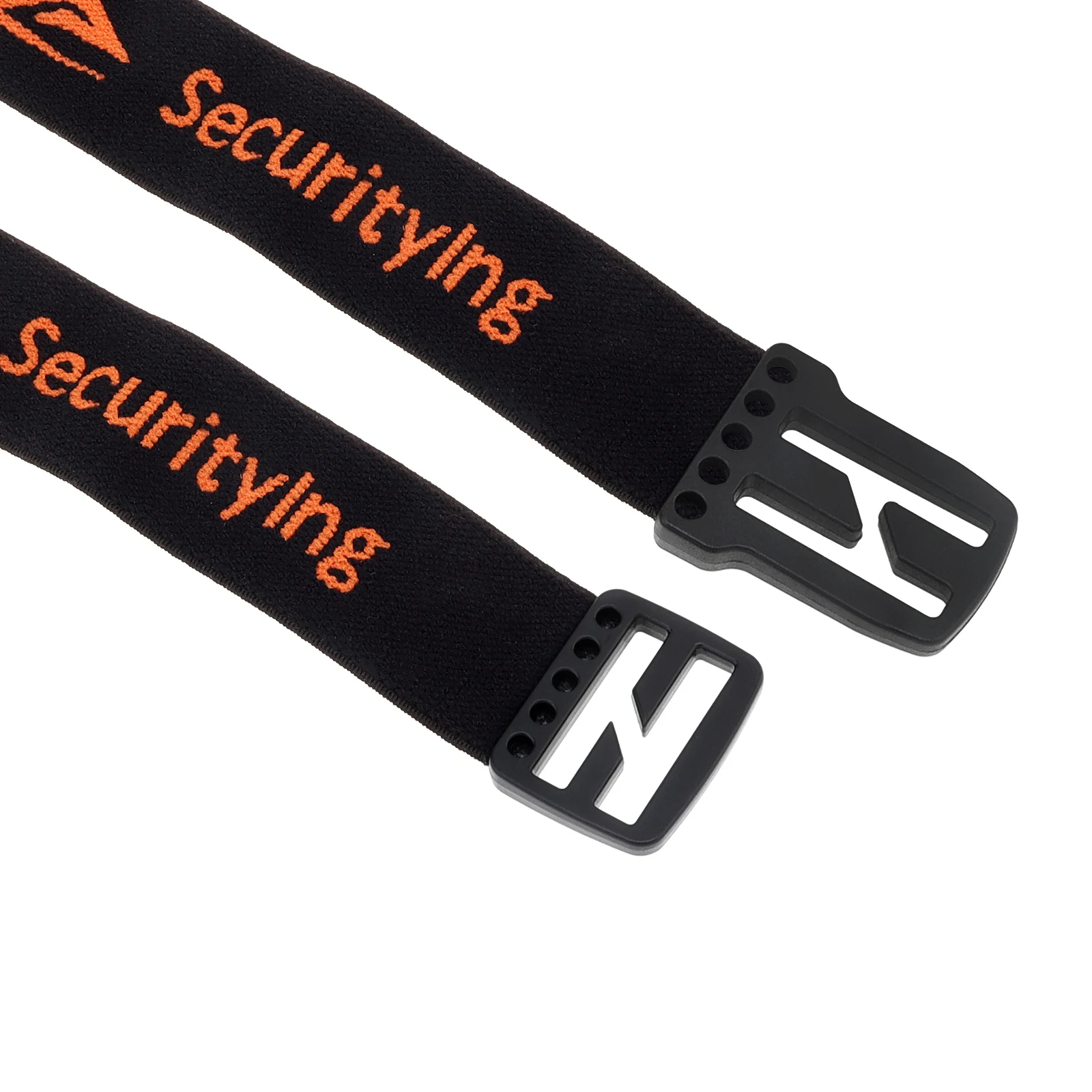 SecurityIng Elastic Headband Headlight Strap Holder for 22-26mm Headlamp Torch with Head Fastening Strap, Headlight Bracket