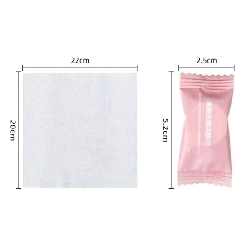 20/50 pçs mini toalha comprimida cápsulas descartáveis toalhas magia cuidados com o rosto tablet viagem ao ar livre toalhetes de papel tecido