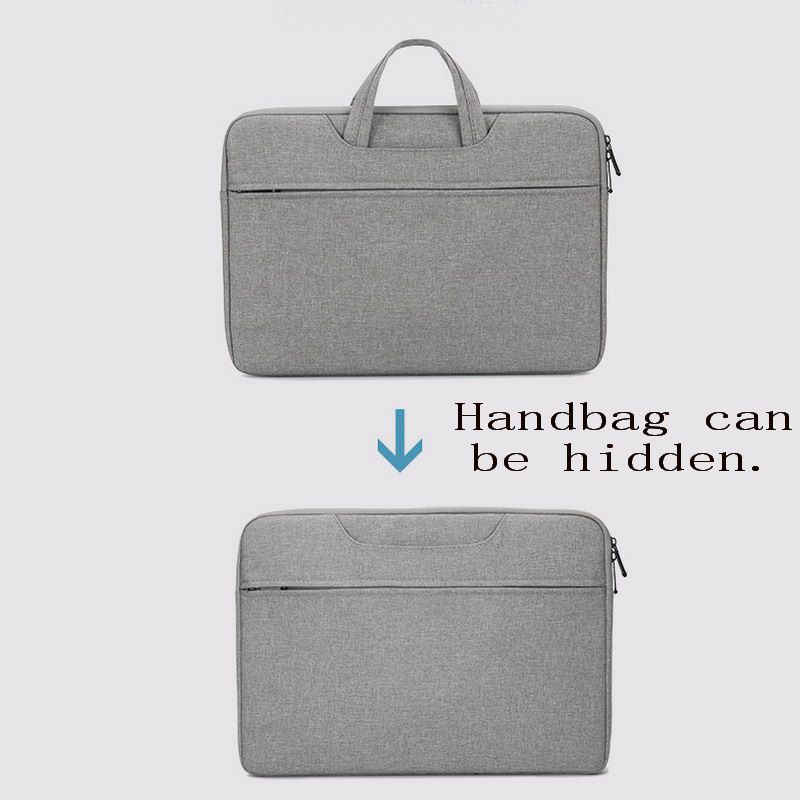 15.6inch Laptop Cases Portable Handbag Notebook Sleeve Computer Bag Pad Waterproof Briefcases Travel Business Casual Package