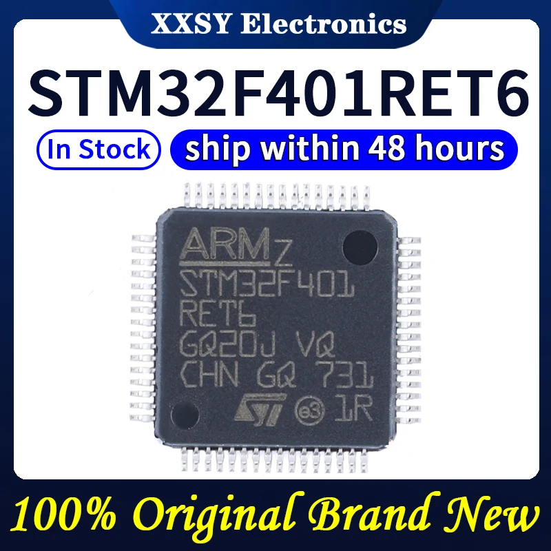 STM32F401RCT6 STM32F401RET6 STM32F401RBT6 STM32F401CBU6 STM32F401CCU6 STM32F401CEU6 STM32F401CDU6 En stock 100% Original y nuevo