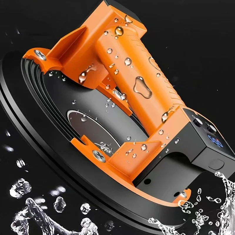 ถ้วยดูดสุญญากาศไฟฟ้าแบบชาร์จได้ถ้วยดูดสุญญากาศไฟฟ้าแบบชาร์จได้220กก. กำลังสูงสำหรับกระเบื้องแก้ว