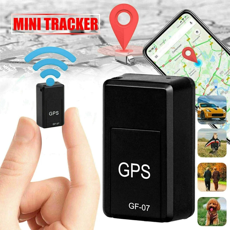 Rastreador GPS para coche GF07, localizador GPS magnético para vehículo, alarma antirrobo antipérdida, dispositivo de seguimiento GPS, Mini localizador GPS, aplicación de posición