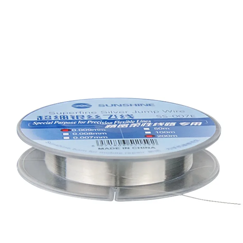 Nắng SS-007/051 Bay Dòng Nhảy Dây 0.007Mm 0.009Mm 0.01MM Cho Điện Thoại Di Động CPU Vân Tay Cảm Ứng chuyên Dụng Sửa Chữa Đường