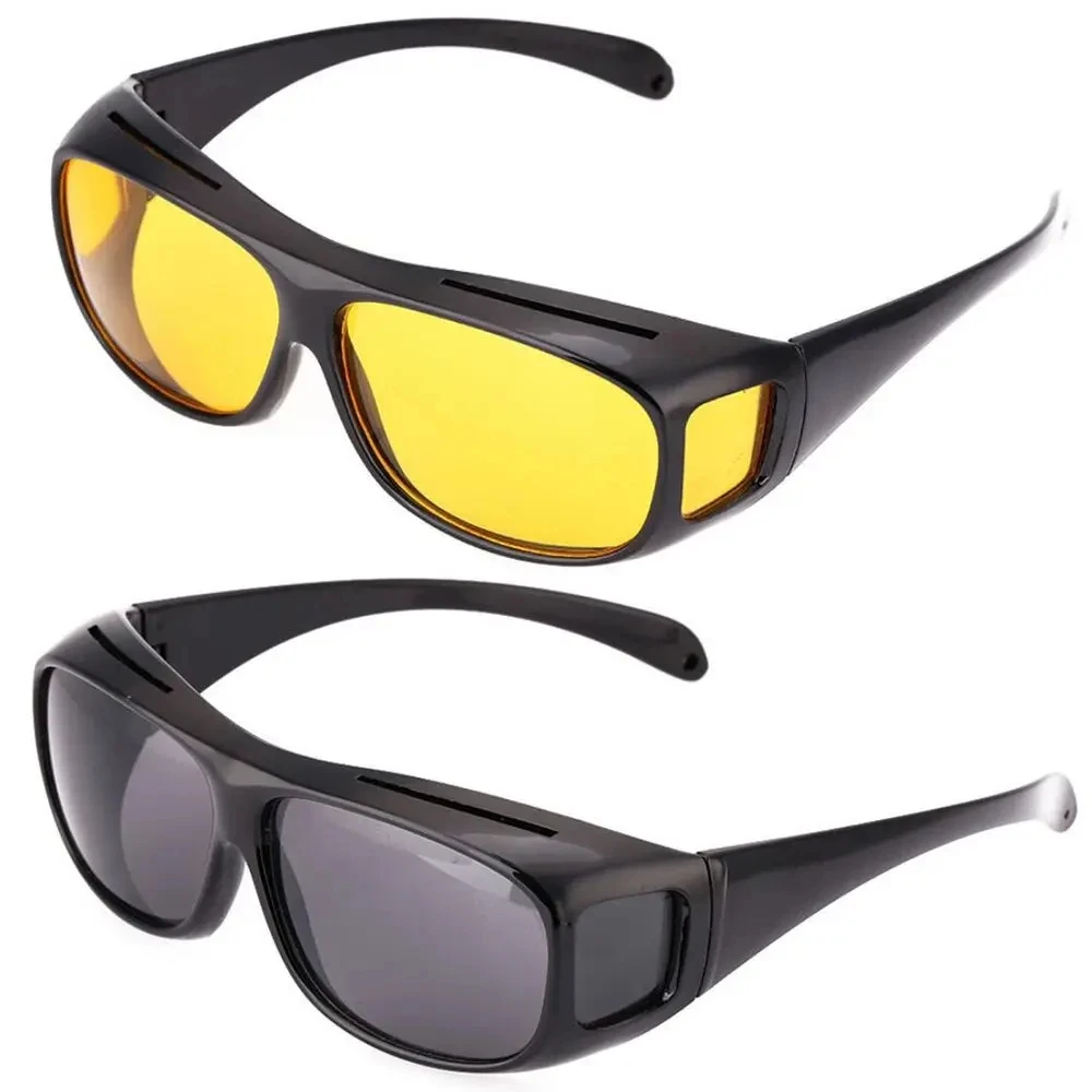 Drivers Goggles Interior Accessory Protective Gears Sunglasses Night Vision Glasses Anti Glare Car Driving Glasses 2024 NEW