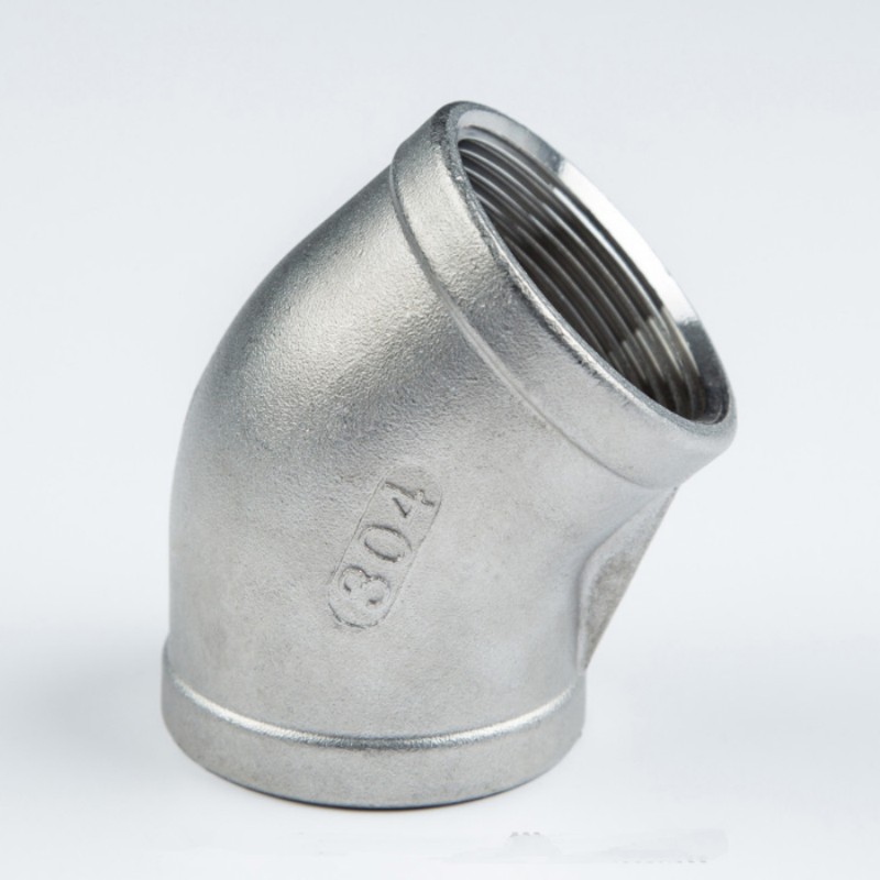 1/4" 3/8"1/2"3/4" 1"1-1/4" 2"  Elbow 3way 4way Threaded  Pipe Fitting Coupler Stainless Steel 304 BSP Joint Overview Adapte