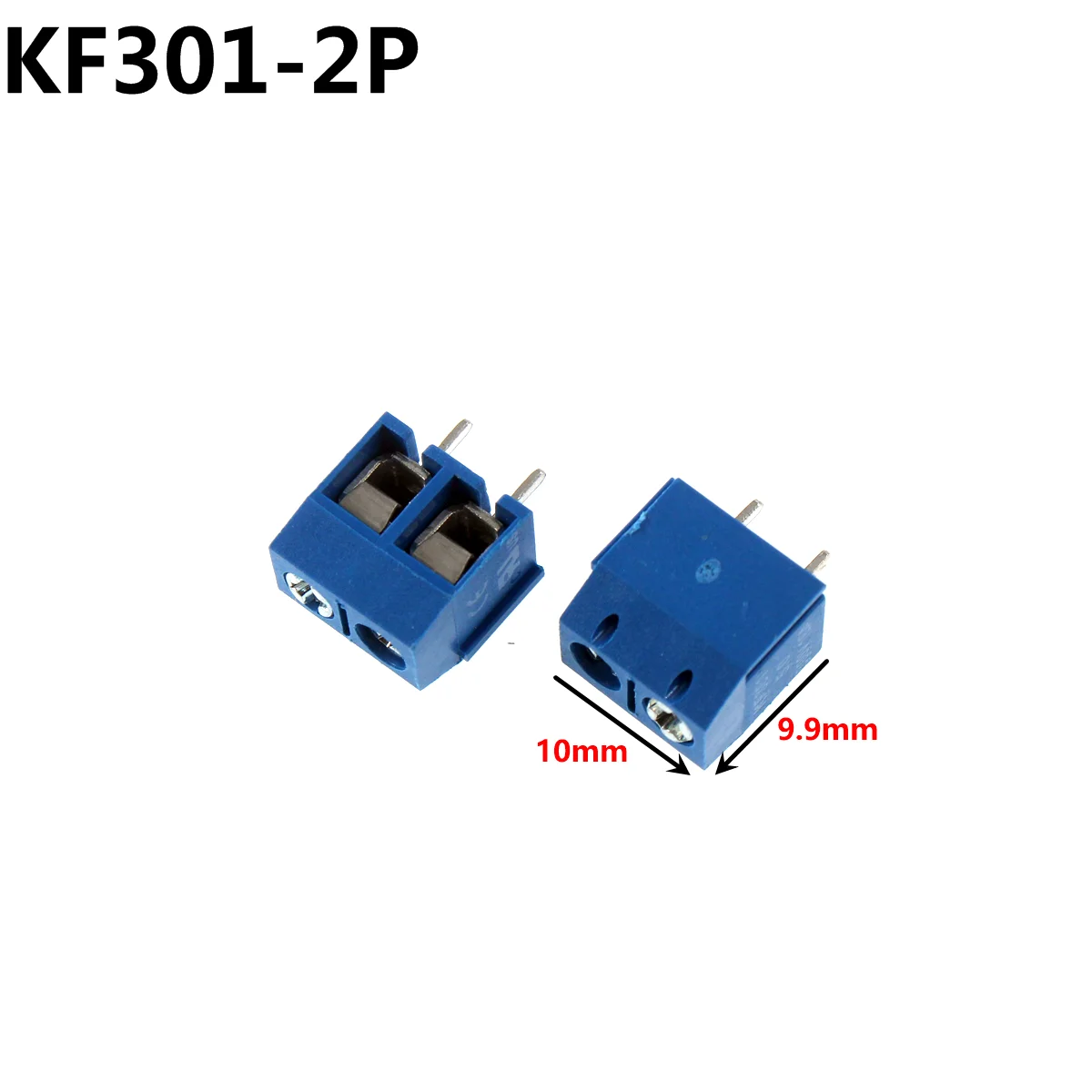 50/20 pz KF103-5.08-2P KF103-2P KF126 KF127 KF128 KF129 KF300 KF301 KF350 vite 2Pin 5.08mm perno dritto blocco vite 22-12A WG