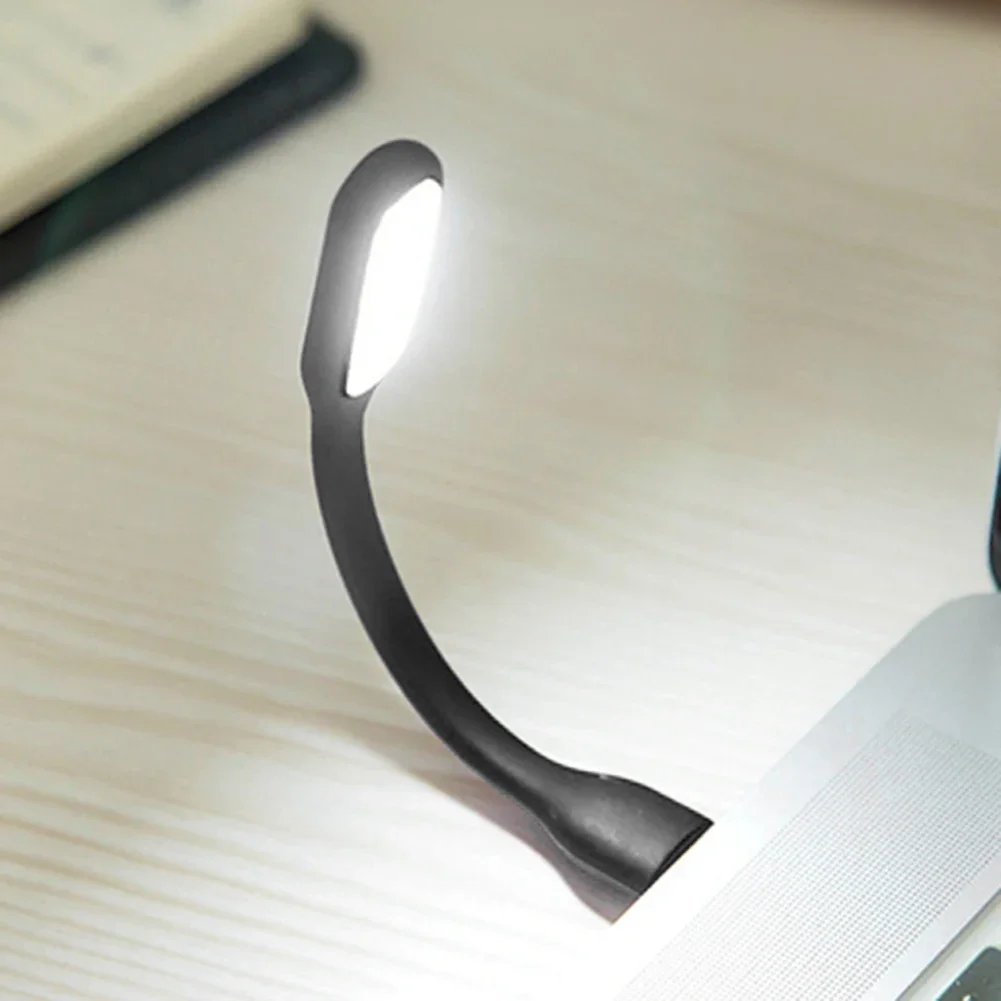 Luces nocturnas LED USB, lámpara de lectura para libros, iluminación Flexible y plegable para Notebook