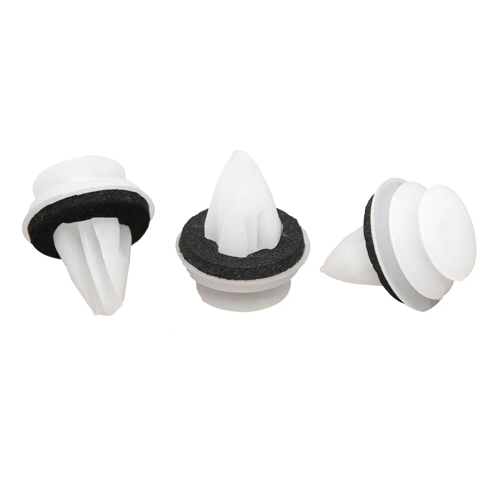 100PCS พลาสติกรถแผงประตู Fastener คลิป Fastener Rivet คลิปกันชน Retainer Universal สกรูคลิปรถอุปกรณ์เสริม
