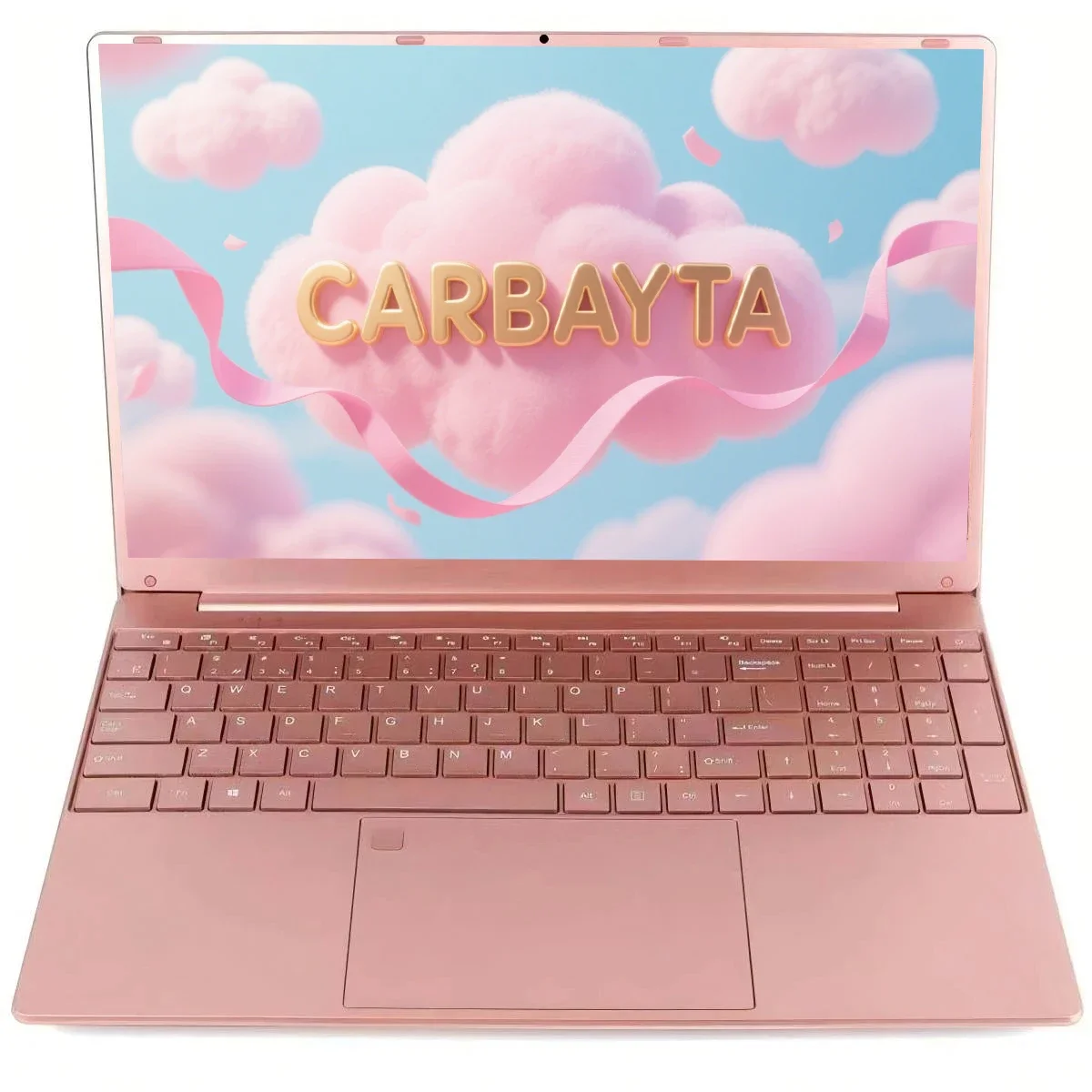 2025 Laptop rosa Windows 11 Office Education Gaming Notebook 15,6 “11a geração Intel Celeron N5095 16G RAM 1T Dual WiFi lado estreito