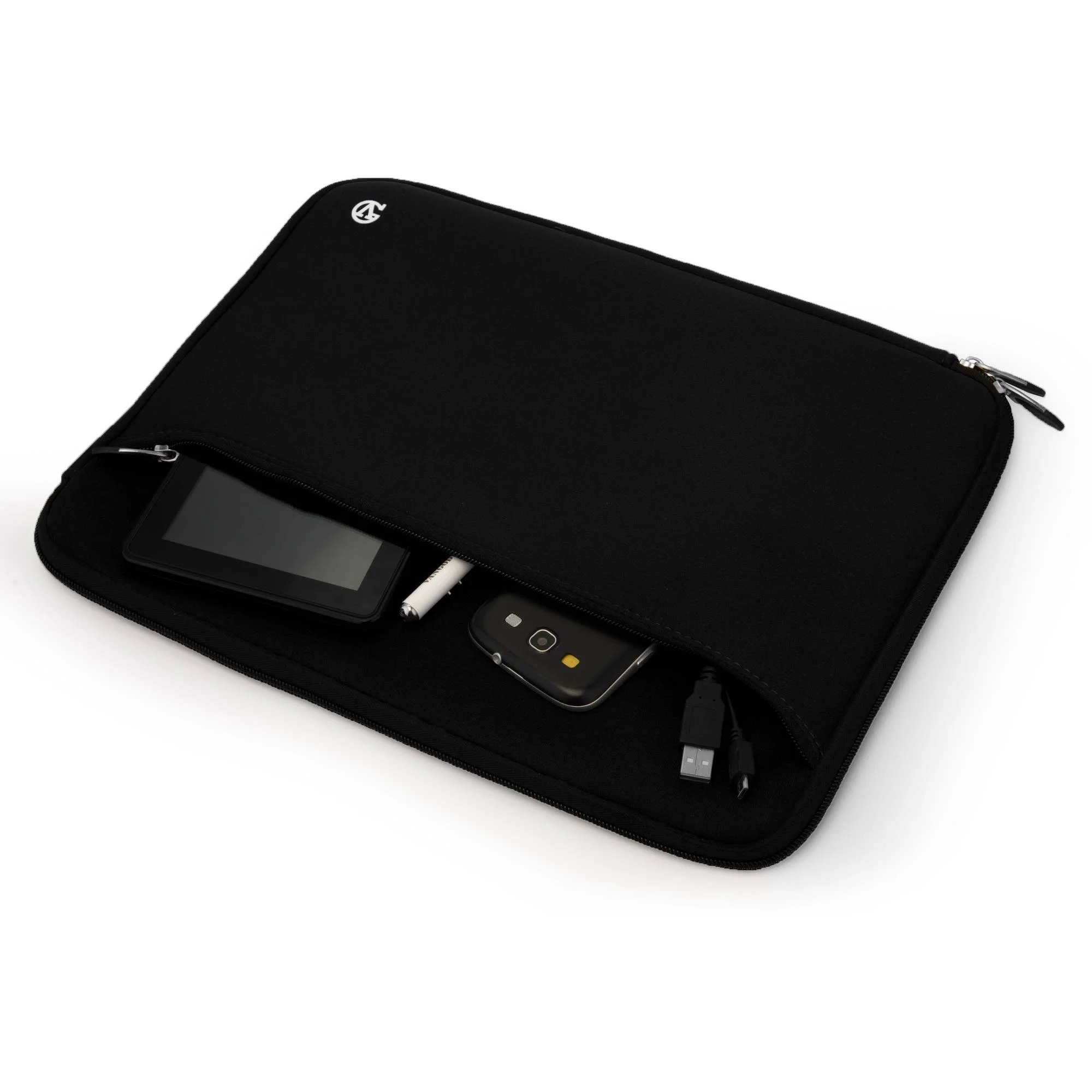 Neoprene Laptop / Notebook / Ultrabook Slim Compact Carrying Sleeve fits up to 12.9, 13, 13.3 inch Devices [