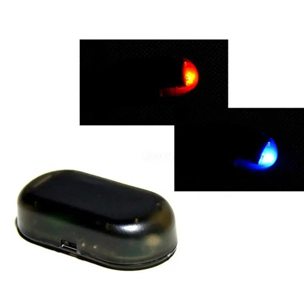 Solar Powered Car Security Light, Simulado Dummy Alarm, Aviso sem fio, Anti-Theft Caution Lamp, Luzes LED piscando