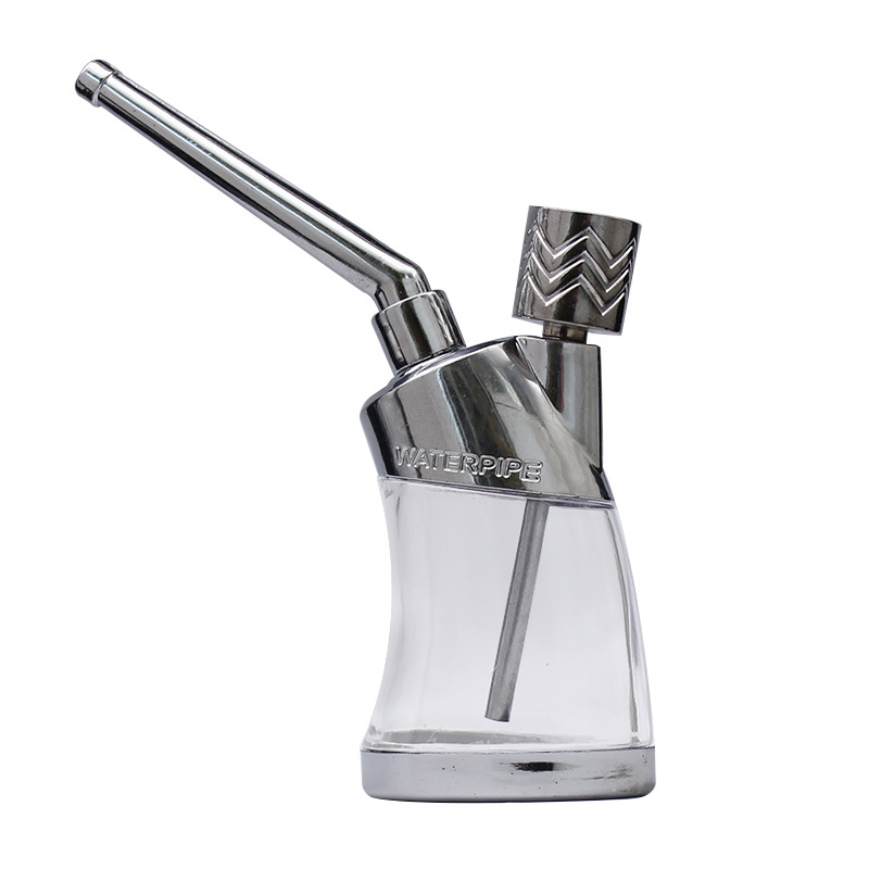 Herramientas para exteriores, cachimba portátil de alta calidad, pipas para fumar, reciclaje, filtro múltiple, pipa de agua lavable, 1 ud.