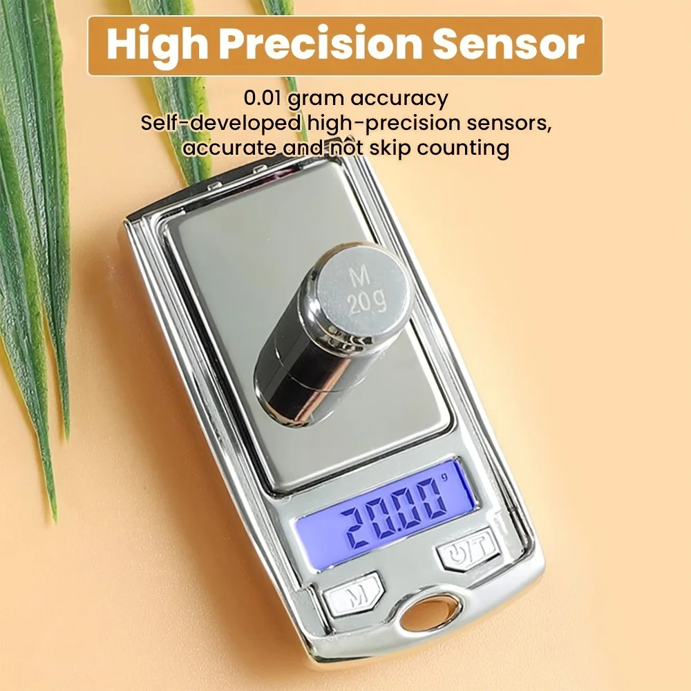 Tragbare Mini-Digital-Taschenwaage, 200 g, 0,01 g, für Gold, Sterling, Schmuck, Gramm-Balance-Gewicht, elektronische Waage, 1 Stück