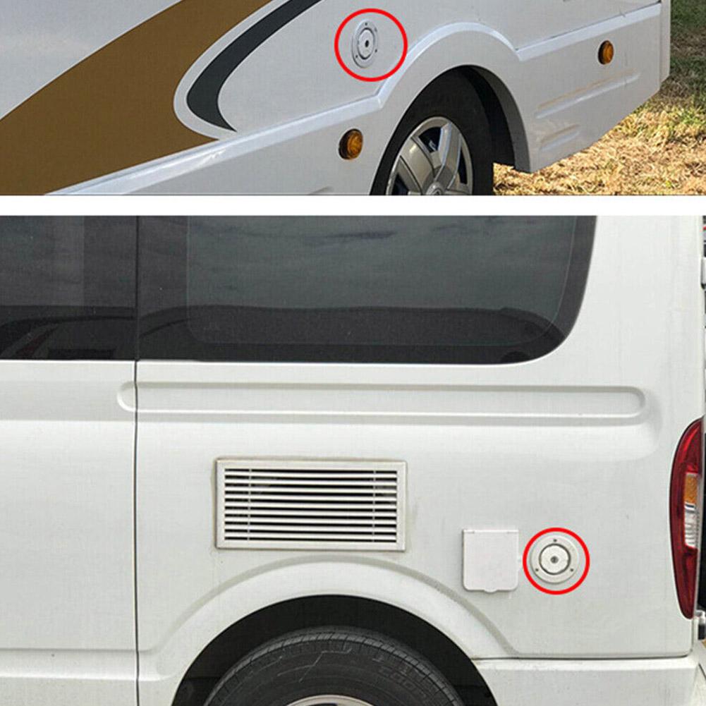 RV Filler Neck For Water Tanks RV Accessories Gravity Fresh Water Fill Hatch Inlet Filter Lockable For RV Boat Camper Trailer Ac