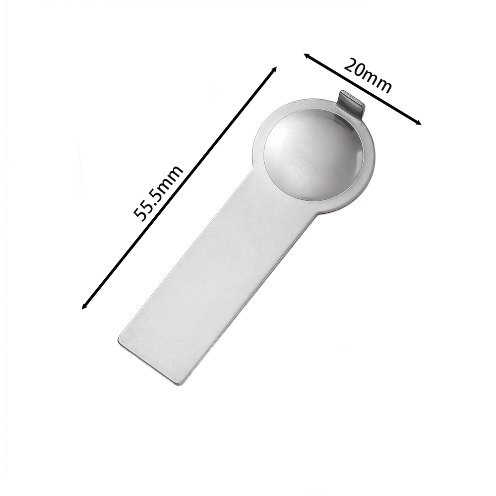 Poignée de Bracelet à Breloques Italiennes en Acier Inoxydable, Outil d'Ouverture pour Bijoux Faits à la Main, Accessoires de Direction, 1 Pièce/Lot