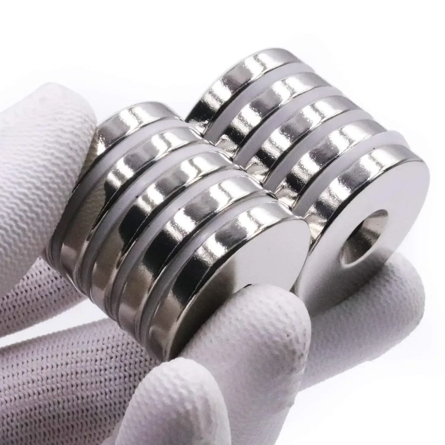 Super Strong Round Powerful Magnet with Holes Refrigerator Magnet for Fridge,DIY,Building,Scientific,Craft,and Office Magnets