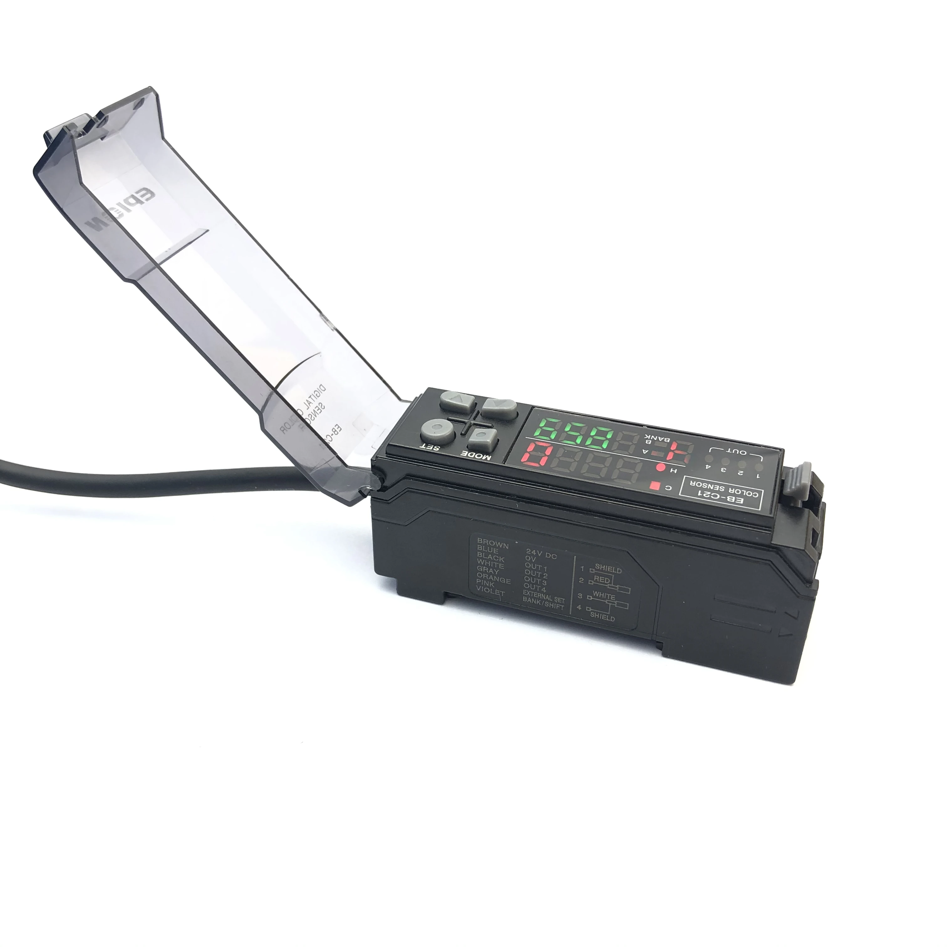 EB-C21เซ็นเซอร์สีอัจฉริยะตรวจจับได้หลากหลายแบบดิจิตอลความแม่นยำสูง