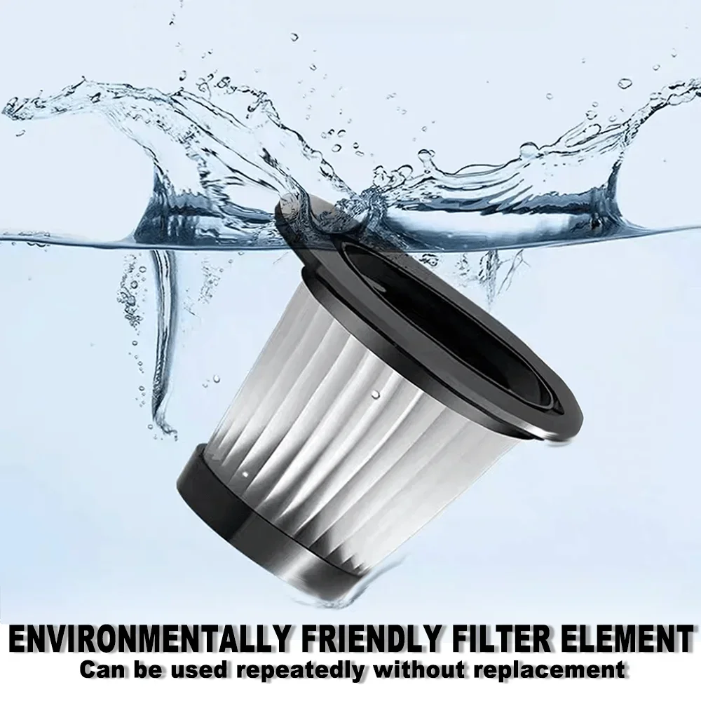 18V Brushless Cordless Vacuum Cleaner Filter Element Wet And Dry Cleaning Filter For Vacuum Cleaner Cleaning Power Tool Part