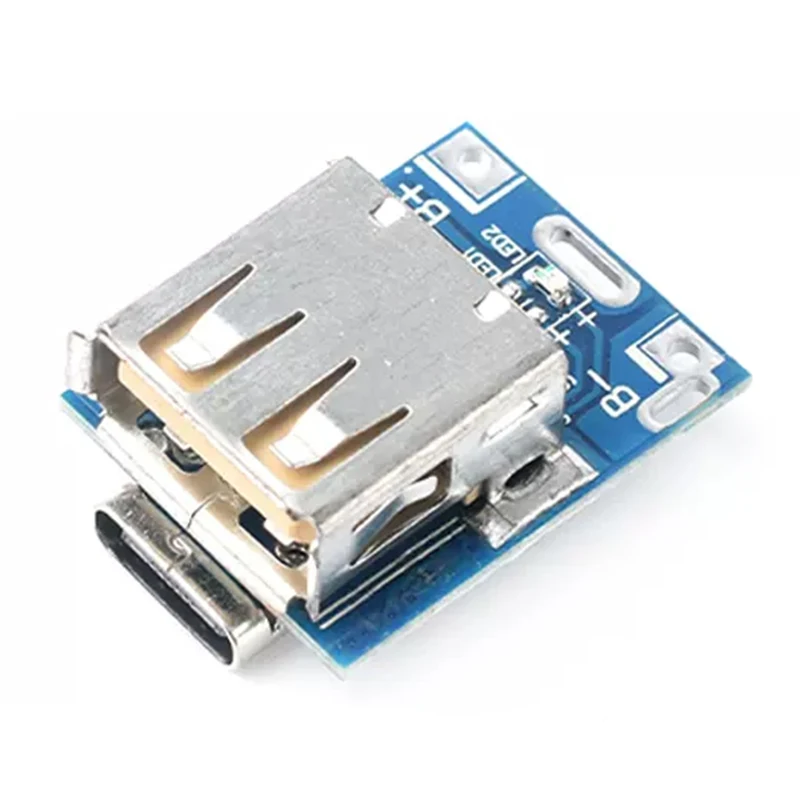 5V Tăng Cường Bước Lên Mô Đun Nguồn Lithium Pin LiPo Sạc Ban Bảo Vệ Màn Hình Hiển Thị Đèn LED USB Cho DIY Sạc 134N3P chương Trình