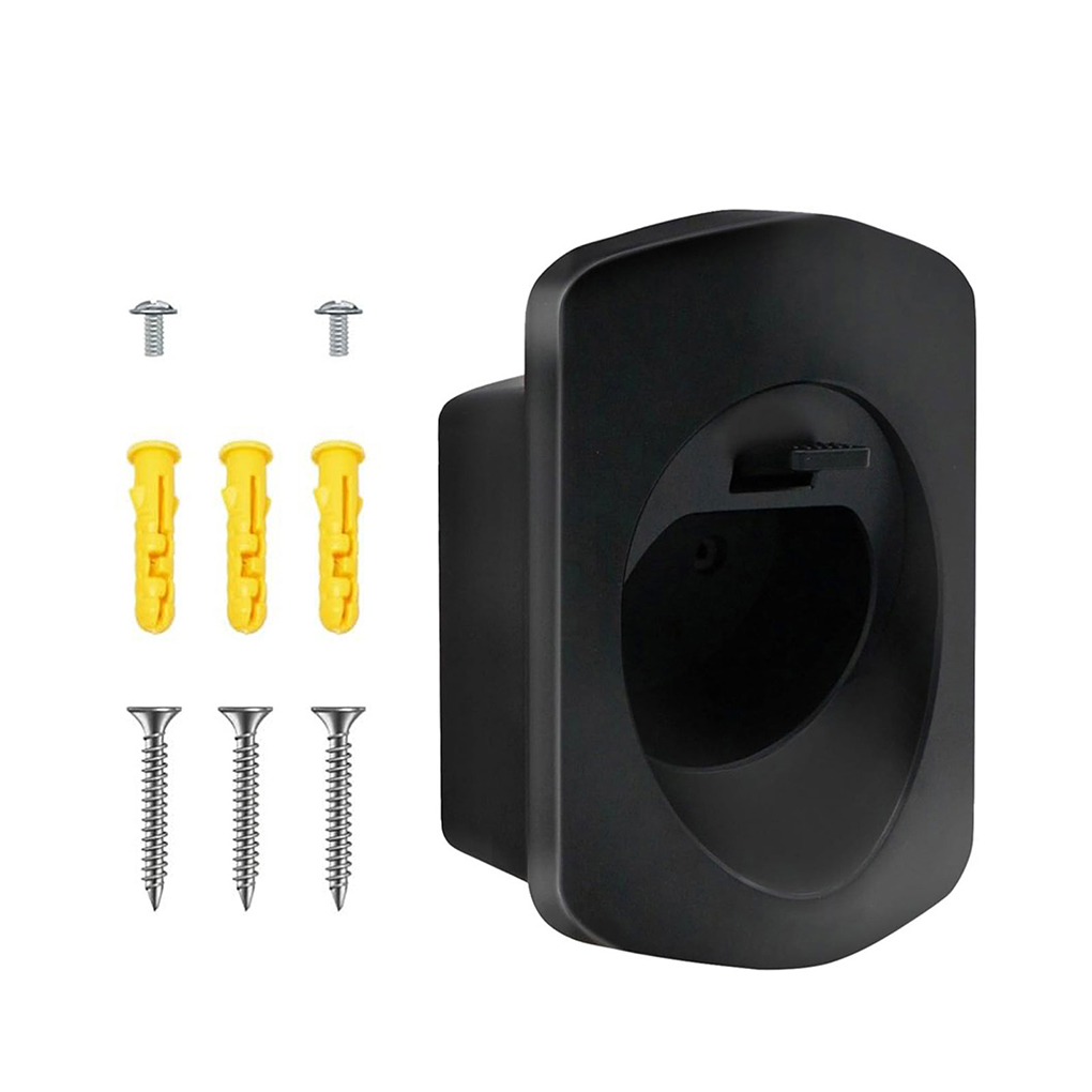 Soporte de cargador de montaje en pared ABS para conector tipo 2, enchufe de protección adicional, Wallbox, soporte de Cable de carga de coche eléctrico