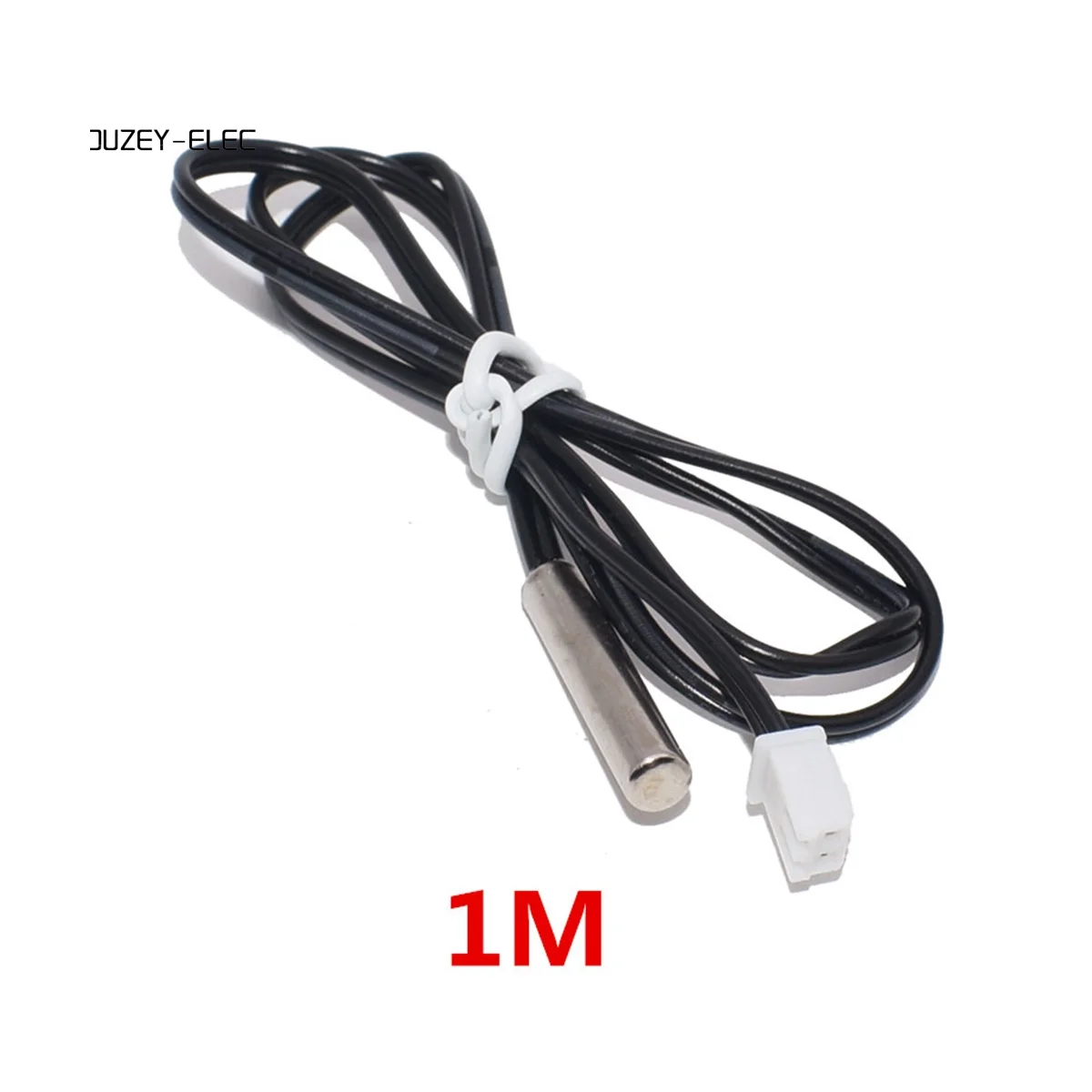 10K 1% 3950 Impermeable Sensor de Temperatura Digital Medidor de La Sonda Medidor Termistor NTC Térmica 1 M Cable -20 a 105 grados Celsius