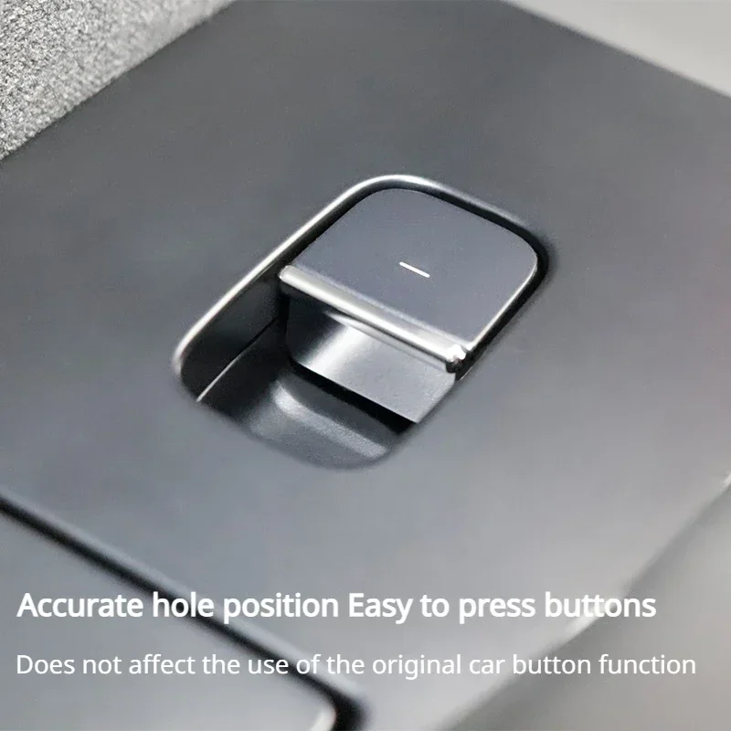 Window Switch Button Cover Window Lift Button Patch Trim for Tesla Model Y LAUNCH/Juniper/3/3+ Highland ABS Accessories 7pcs