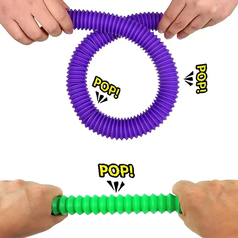 Bộ 8 Gói Lớn Pop Ống Fidget Đồ Chơi Cảm Giác Đồ Chơi Cho Căng Thẳng Lo Âu Cứu Trợ Cho Người Lớn Trẻ Em Đồ Chơi Học Tập Bé Co Giãn ống