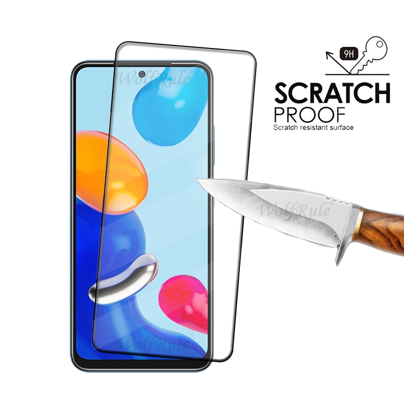 4/3/2/1PCS Full Cover Glass For Redmi Note 11 Glass Xiaomi Redmi Note 11 Glass 9H HD Screen Protector Redmi Note 11 Pro Plus 11S