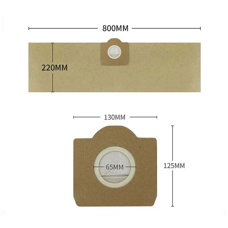 เปลี่ยนถุงเก็บฝุ่น HEPA Filter สําหรับ Karcher MV3 WD3 WD3200 WD3300 A2204 A2656 WD3.500P SE4001 SE4002 อะไหล่เครื่องดูดฝุ่น