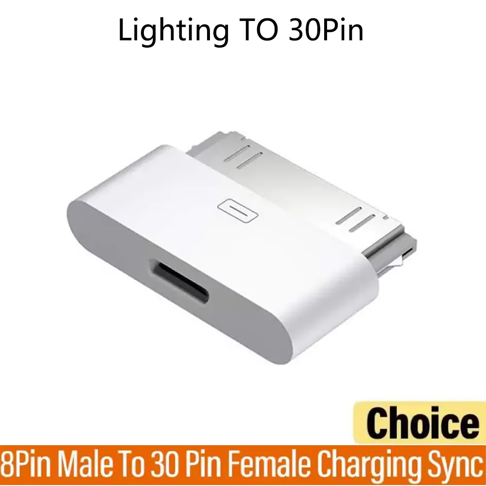 Beleuchtung zu 30Pin Adapter 8Pin Stecker auf 30 Pin Buchse Lade Sync Konverter für IPhone 4 4S IPad 2 3 IPod Touch Ladegerät Kabel