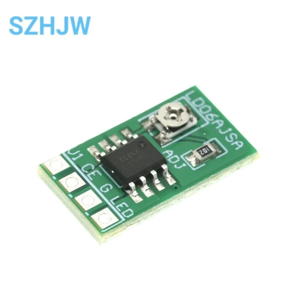 1-10pcs DC 3.3/3.7V 5V LED Driver 30-1500MA Constant Current Adjustable Module PWM Control Board USB LED Flashlight 18650 Li-ion