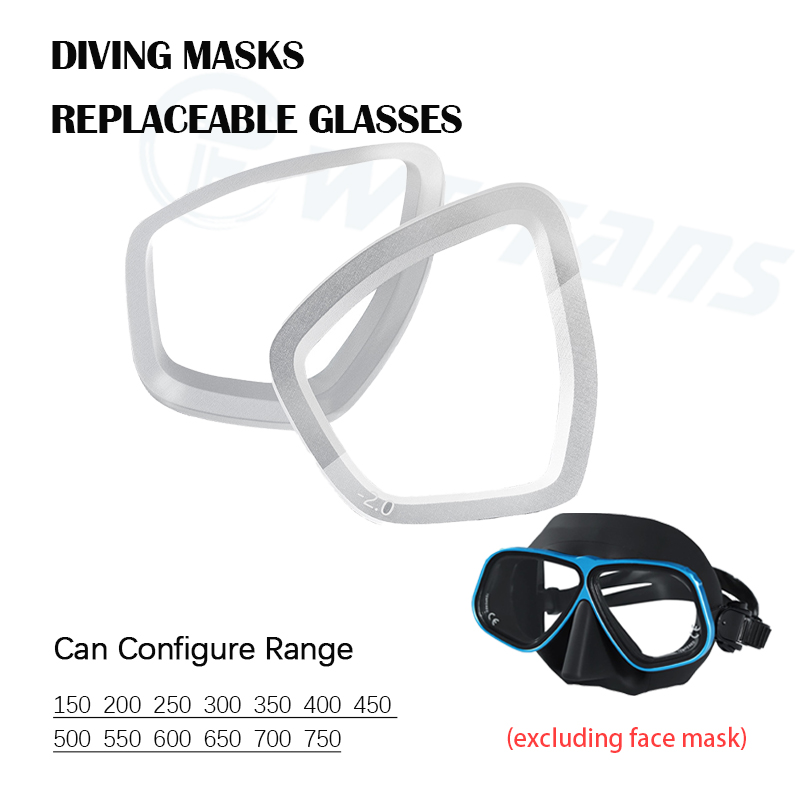 Подобная оправа из сплава Apollo, бесплатные маски для дайвинга, диоптрийные линзы, левые и правые глаза, маска, очки, маска для подводного плавания, влажная трубка