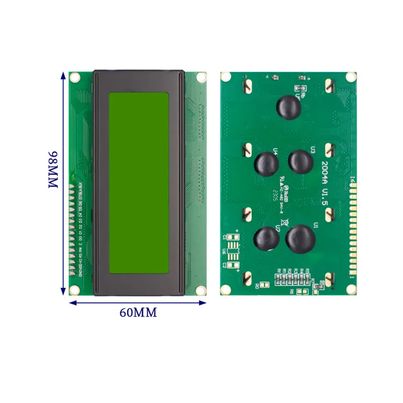 MÀN HÌNH LCD Ban 2004 20*4 LCD 20X4 5V Xanh Lá Màn hình LCD2004 Màn hình hiển thị MÀN HÌNH LCD module LCD 2004