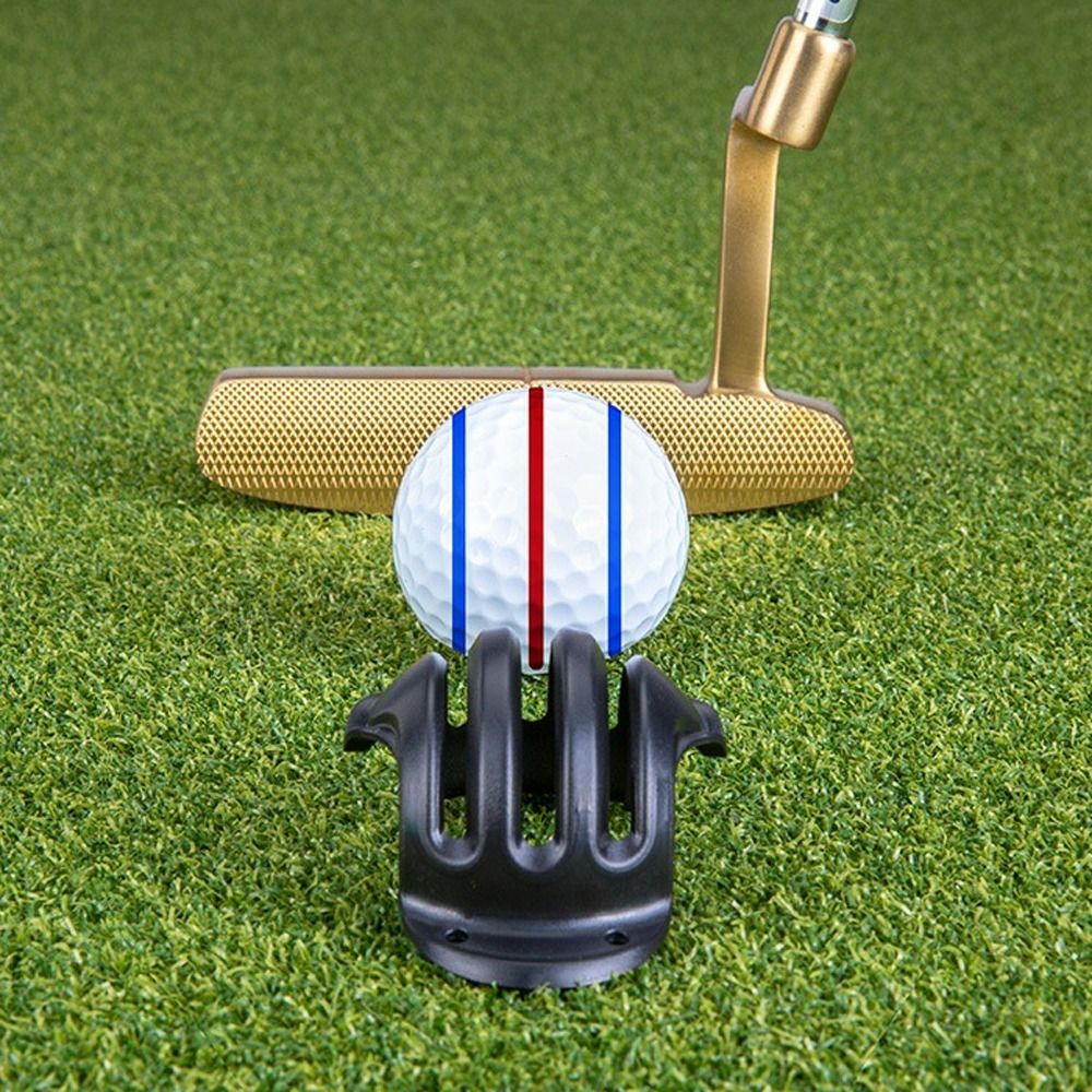 1 Set With 2 Pens Golfs Ball Line Marker Double-sided Marking Marking Line Golf Scribe Non Fading Alignment Golf Ball Marker Pen
