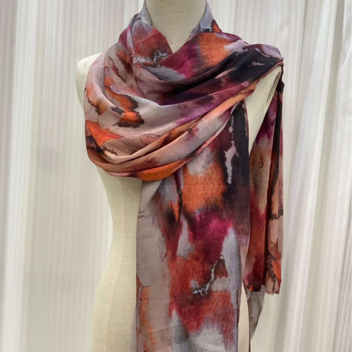 Nova aquarela floral cetim modal hijab cachecol respirável macio longo moda cachecóis lenço paisley impressão muçulmano hijabs xale
