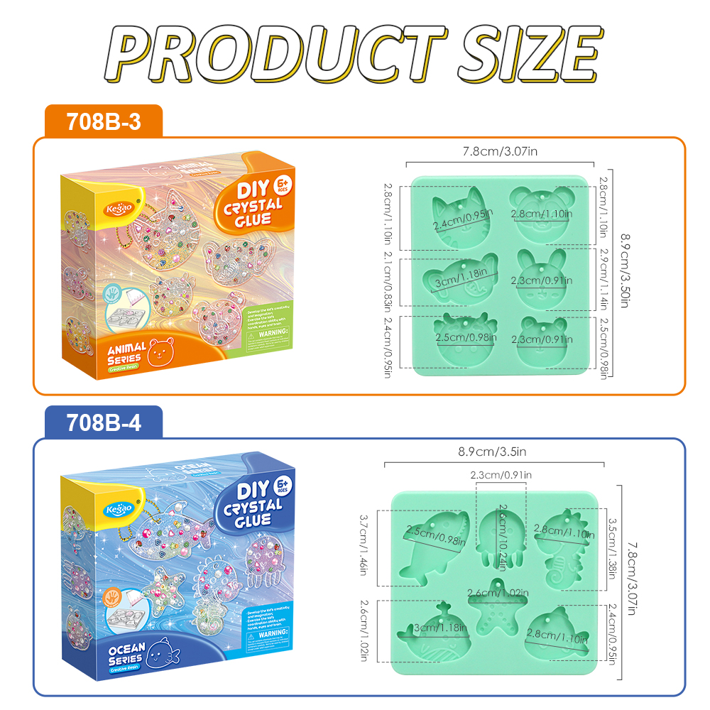 Kinder-DIY-Kristallkleber-Schlüsselanhänger, wunderschönes Kunsthandwerksset für 6 Jahre ältere Mädchen, Geburtstagsgeschenk