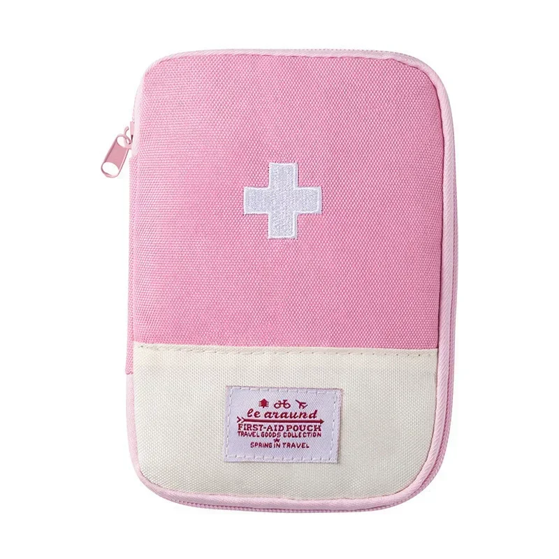 Tragbare Erste-Hilfe-Medizinset für Reisen, Outdoor, Camping, Notfall, Medizin, Aufbewahrungstasche, Reise, Mini-EDC-Beutel, Organizer, Pillenetui