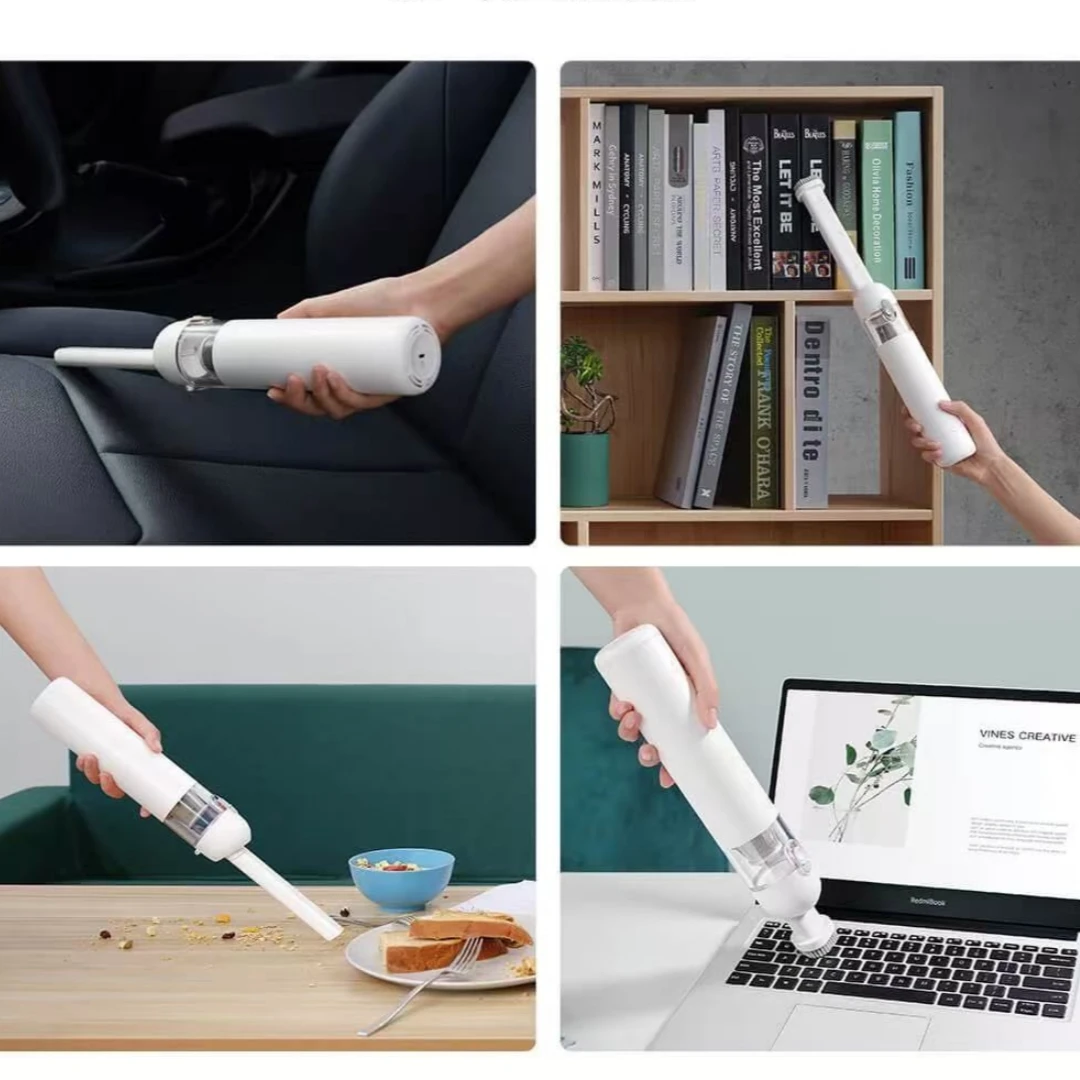 Xiaomi mijia aspirador de pó portátil sem fio, sucção 13kpa, para carro doméstico aspirador de pó portátil sem fio, vida útil máxima da bateria 30min