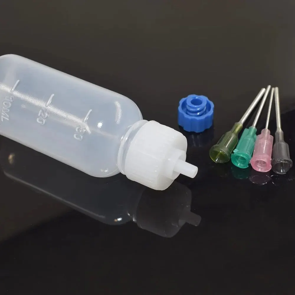 24PC30ml เครื่องปั้นดินเผาโคลนภาพวาดขวดบีบหลายเข็มโคลนขวด DIY เครื่องปั้นดินเผาเซรามิคเซรามิคเครื่องมือภาพวาดประติมากรรมตกแต่ง
