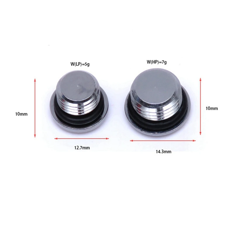 N15R-10X Scuba Diving 1St Stage Regulator LP Low Pressure Port Plug Scuba Diving Replacement Part
