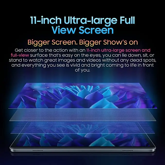 【 Weltpremiere 】 Black view Tab 16 Tablet Android 8GB 256GB 11''2k FHD-Display 7680 mAh Batterie Widevine L1 Unisoc T616 Tablet PC
